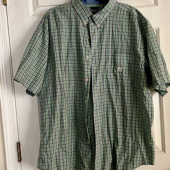Men Dress Plaid Shirt Size XXL - Picture 1 of 3
